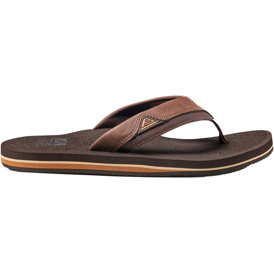 2026 Reef Mens Cushion Dawn Flip Flops CI5743 - Brown